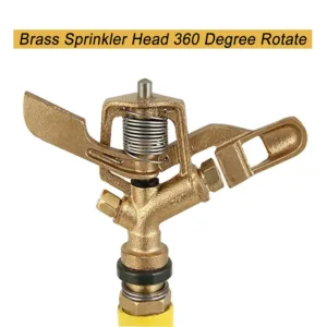 Implemental 360° Brass Impact Sprinkler with Stand