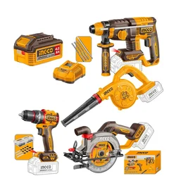 Ingco 4‑In‑1 20V Cordless Combo Tool Kit